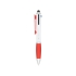 Шариковая ручка Nash 4 в 1, белый/красный, белый/красный, абс пластик