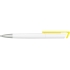 Ручка-подставка Кипер, белый/желтый, белый/желтый, пластик
