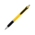 Однотонная шариковая ручка Turbo с резиновой накладкой, желтый