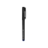 Ручка Egoiste.BLACK гелевая в черном корпусе, 0.5мм, синяя, черный, пластик с покрытием silk-touch
