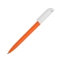 Ручка пластиковая шариковая Миллениум Color BRL, оранжевый/белый, оранжевый/белый, пластик