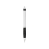 Шариковая ручка с резиновой накладкой Turbo, черный, черный, абс-пластик