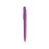 Ручка пластиковая soft-touch шариковая Zorro, фиолетовый/белый, фиолетовый/белый, пластик с покрытием soft-touch