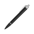 Ручка пластиковая шариковая Glow, черный/серебристый (Р), черный/серебристый, пластик