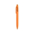 Ручка пластиковая шариковая «Mark» с хайлайтером, оранжевый, оранжевый, пластик