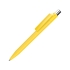 Ручка шариковая UMA «ON TOP SI GUM» soft-touch, желтый, желтый, пластик