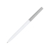 Ручка шариковая пластиковая Mondriane, белый/серый, серый, абс пластик