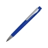 Ручка шариковая Pavo синие чернила, ярко-синий, ярко-синий/серебристый, абс пластик