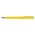 Ручка шариковая Наварра, желтый, желтый матовый/серебристый, пластик/металл