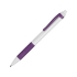 Ручка пластиковая шариковая «Centric» с грипом, белый/фиолетовый, белый/фиолетовый, пластик