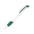 Ручка шариковая Соната, белый/зеленый (Р), белый/зеленый, пластик/каучук
