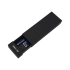 Набор Cerruti 1881: ручка шариковая, флеш-карта USB 2.0 на 8 Гб «Zoom Blue», синий/серебристый, латунь/цинковый сплав
