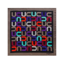 Платок шелковый Ungaro модель «Monogramma»