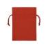 Платок бордовый 520*520 мм в подарочном мешке, бордовый, полиэстер