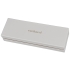 Набор Cacharel: брелок с флеш-картой USB 2.0 на 4 Гб, шариковая ручка, красный/серебристый, металл, пластик
