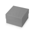 Коробка подарочная Gem S, серебристый, серебристый, переплетный ламинированный картон