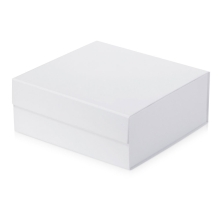 Коробка разборная на магнитах L, белый
