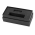 Коробка подарочная Smooth S для зарядного устройства и флешки, черный, картон, поролон