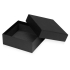 Подарочная коробка с эфалином Obsidian M 160х150х60, черный, черный, кашированный картон, эфалин