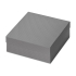 Коробка подарочная Gem M, серебристый, серебристый, переплетный ламинированный картон