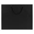 Пакет подарочный Imilit XL, черный, черный, имитлин 125 гр