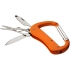 Нож Canyon с карабином, 5 функций, оранжевый, оранжевый, алюминий