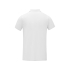 Мужская стильная футболка поло с короткими рукавами Deimos, белый, белый, 100% полиэстер