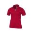 Рубашка поло Kiso женская, красный, красный/серый, 100% микрополиэстер