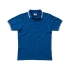 Рубашка поло Erie мужская, классический синий, классический синий, пике, 100% чесаный хлопок.