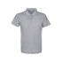 Рубашка поло First 2.0 мужская, серый меланж, серый меланж, 100% хлопок