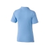 Calgary женская футболка-поло с коротким рукавом, голубой, голубой, трикотаж пике 100% хлопок