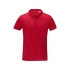 Мужская стильная футболка поло с короткими рукавами Deimos, красный, красный, 100% полиэстер