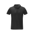 Мужская стильная футболка поло с короткими рукавами Deimos, черный, черный, 100% полиэстер