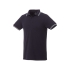 Мужская футболка поло Fairfield с коротким рукавом с проклейкой, темно-синий/серый меланж/белый, темно-синий/серый меланж/белый, трикотажное пике, 100% хлопок