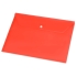 Папка-конверт А4 с кнопкой, красный, красный, полипропилен