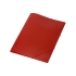 Папка формата А4 на резинке, красный, красный, пластик, 0,5 мм