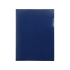 Папка- уголок, для формата А4, плотность 180 мкм, синий, синий матовый, полипропилен 180 мкм