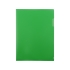Папка- уголок, для формата А4, плотность 180 мкм, зеленый, зеленый матовый, полипропилен 180 мкм
