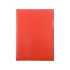 Папка- уголок, для формата А4, плотность 180 мкм, красный, красный матовый, полипропилен 180 мкм