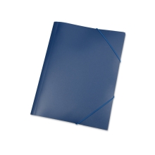 Папка A4 с резинкой 0.45 мм, синий