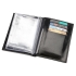 Бумажник для водительских документов, черный, черный, натуральная кожа