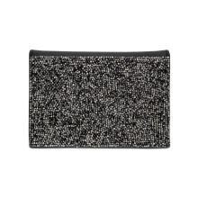 Бумажник-книжка с отделениями для кредитных карт Glam Rock Black. Swarovski