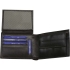 Набор William Lloyd : портмоне, флеш-карта USB 2.0 на 8 Gb, черный, золотистый, натуральная кожа, нержавеющая сталь
