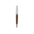 Набор William Lloyd : портмоне, ручка шариковая, коричневый/серебристый, натуральная кожа/металл