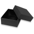 Подарочная коробка Corners малая, черный, черный, переплетный ламинированный картон