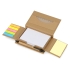 Канцелярский набор для записей Stick box, натуральный, натуральный, картон, бумага, дерево