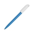 Набор Smart mini, голубой, блокнот- прозрачный/голубой, ручка- голубой/белый, пенал- голубой прозрачный, блокнот- полипропилен, ручка- пластик, пенал- пвх