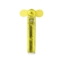Карманный водяной вентилятор Fiji, желтый, желтый, пс, пп пластик