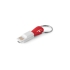 RIEMANN. USB-кабель с разъемом 2 в 1, Красный, красный, абс пластик, пвх