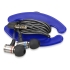 Органайзер для кабеля и наушников, синий, пластик